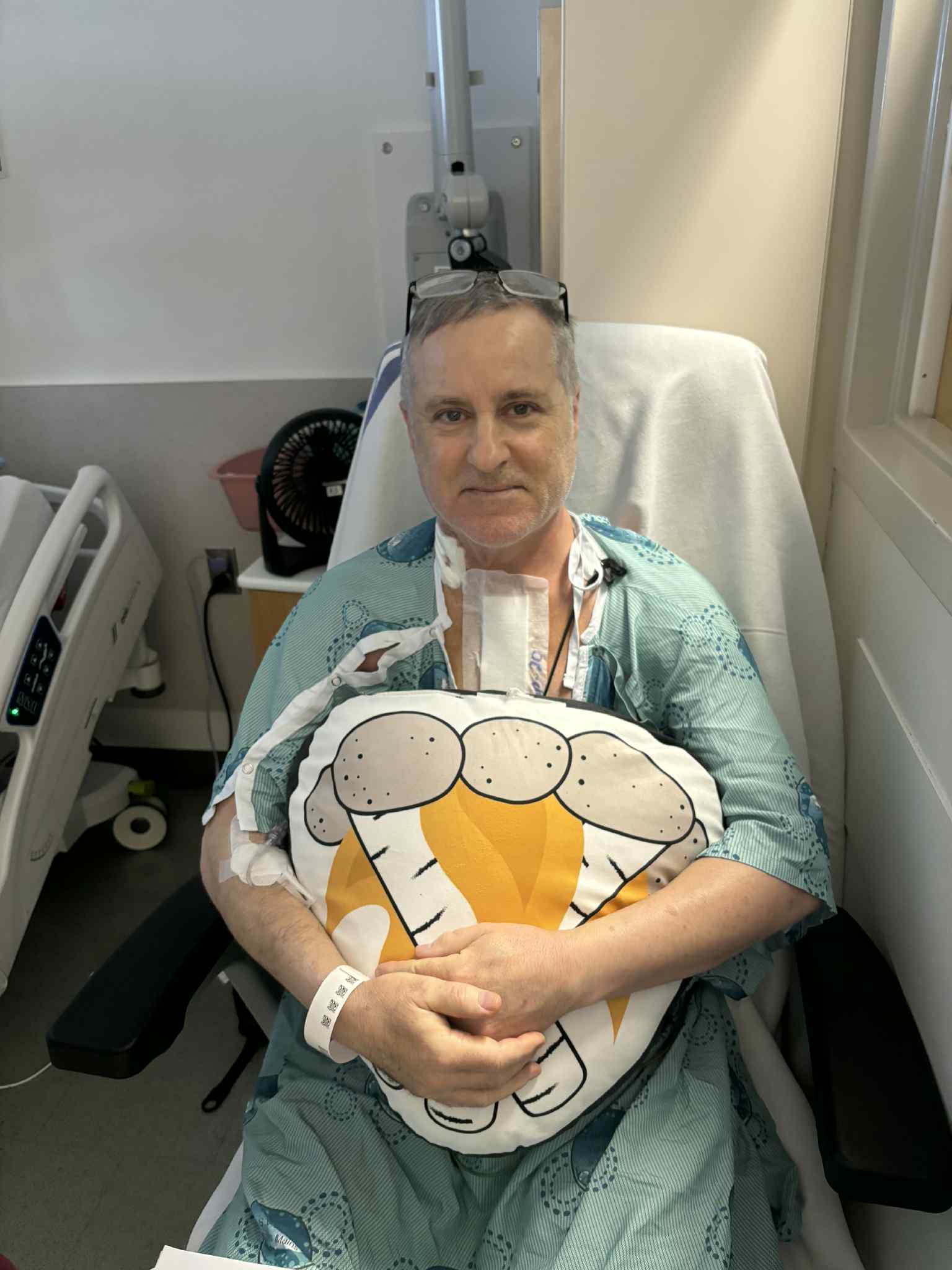 Andre Beaulne After Open Heart Surgery - April 2024