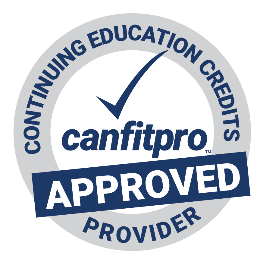 canfitpro approved provider logo