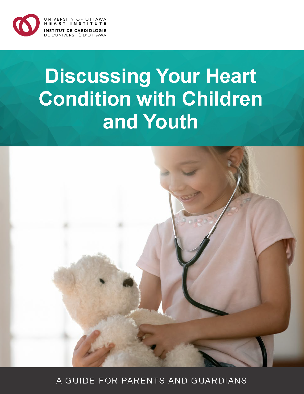 Cover page for Discussing your Heart Condition with Children and Youth