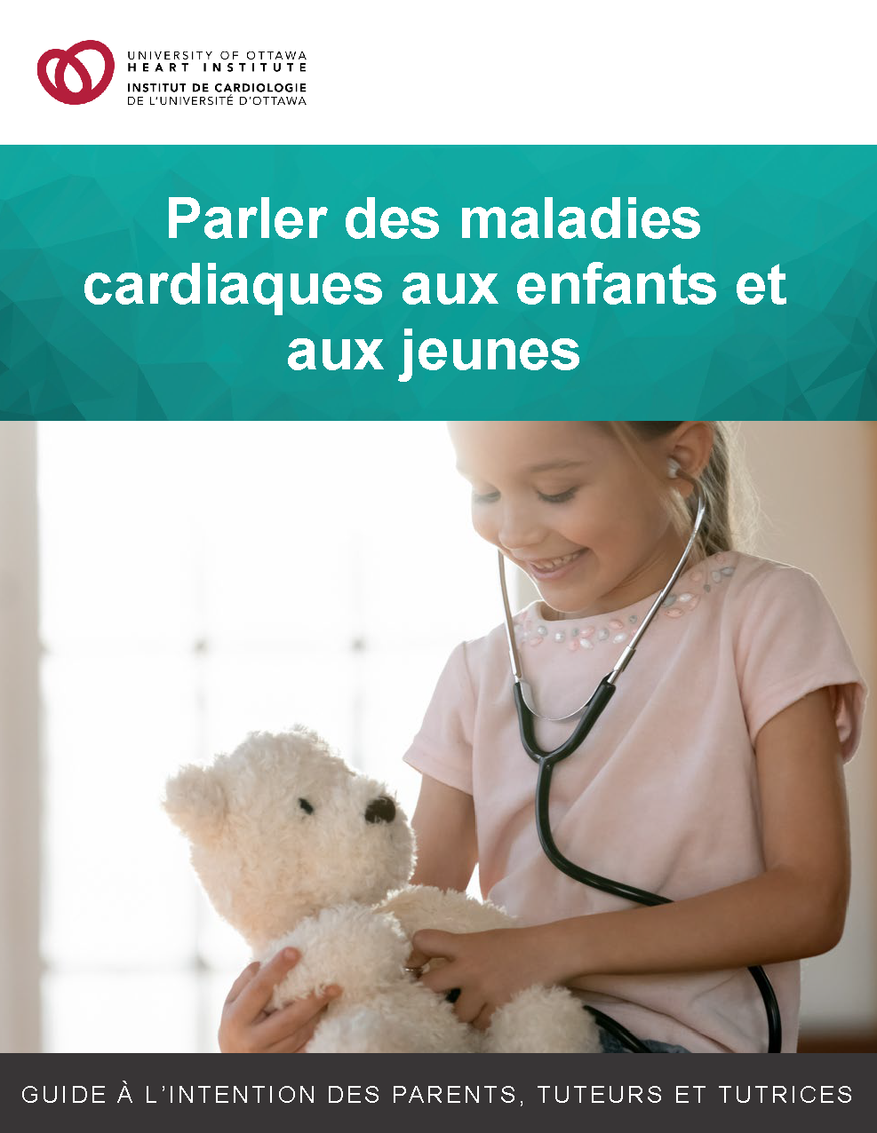 Parler des maladies cardiaques aux enfants et aux jeunes - page couverture