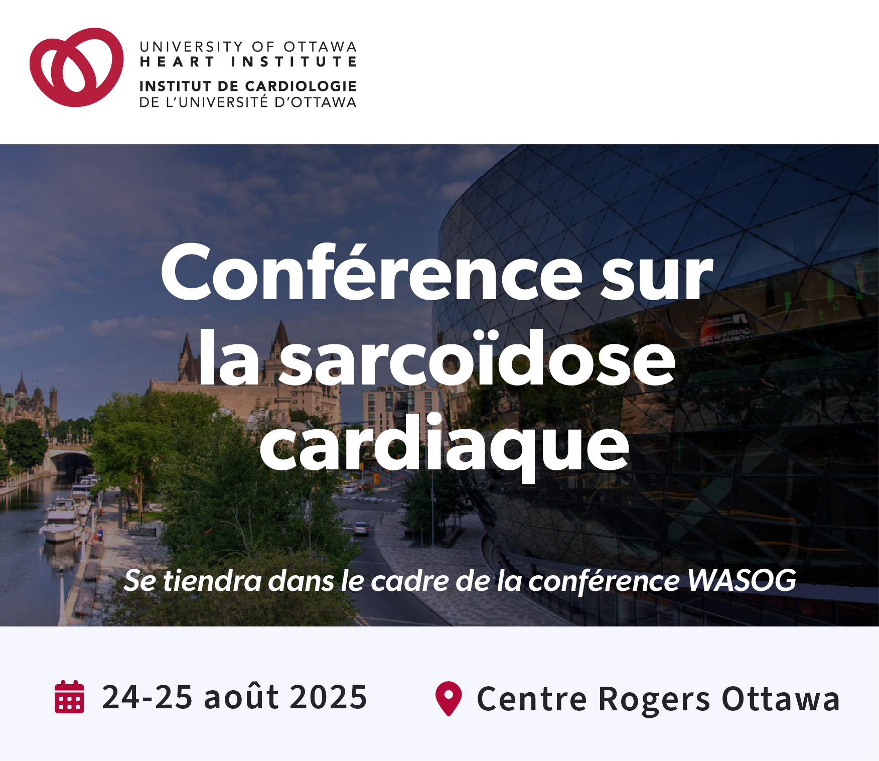 Conférence sur la sarcoïdose cardiaque
