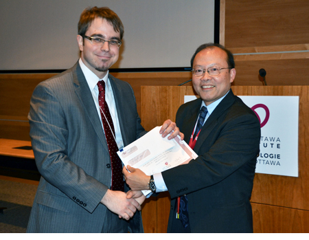 Dr Al-Atassi and Dr Peter Liu
