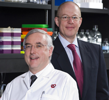 Photo of Dr Terry Ruddy and Steve West