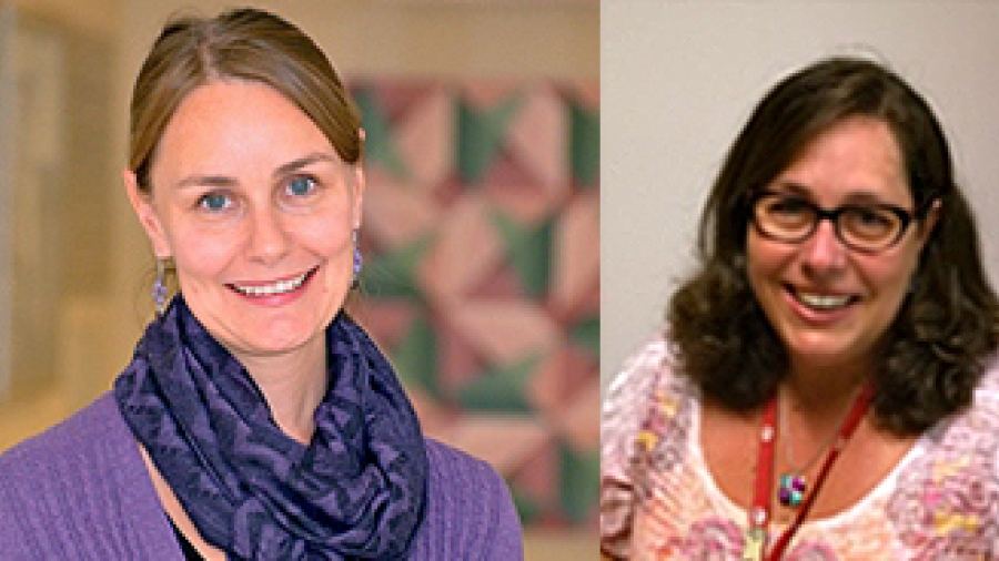 Bonnie Bowes and Erika MacPhee