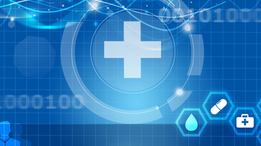 Illustration of medical symbols