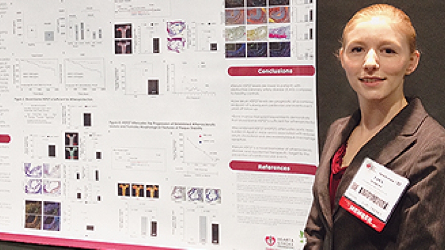 Doctoral student Tara Seibert