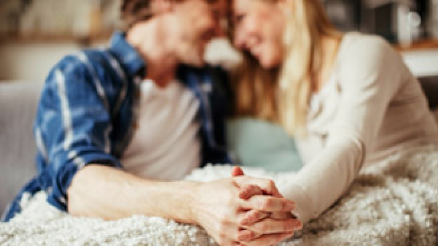 Photo of a mature couple enjoying time together