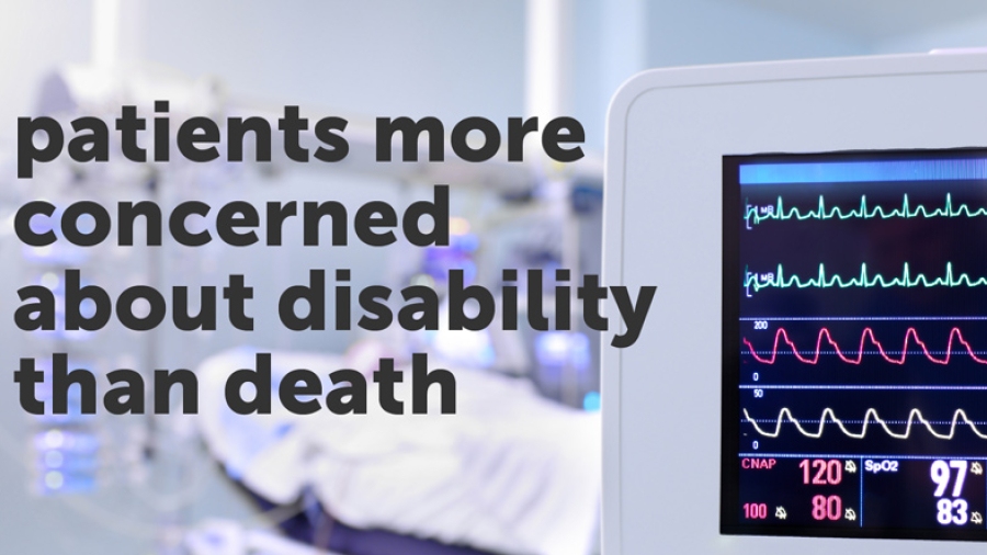 Banner image featuring a life sign monitor