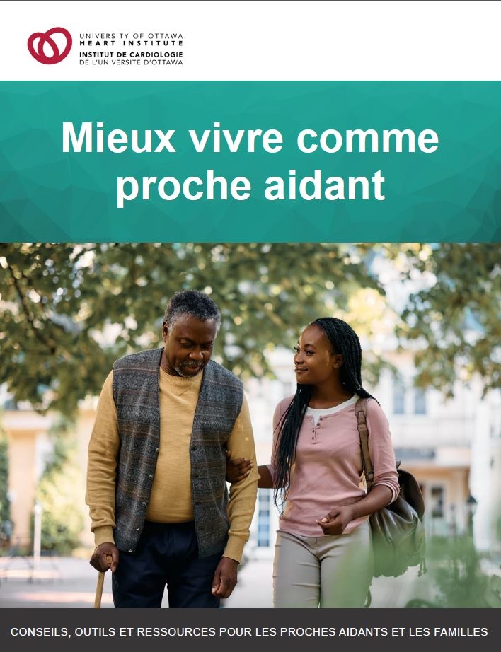 Mieux vivre comme proche aidant - page couverture