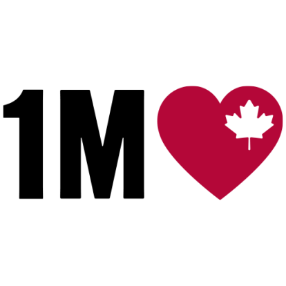 One Million Canadian Hearts icon