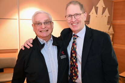 Dr. Martin Green and Ottawa Heart Institute President and CEO Dr. Rob Beanlands.