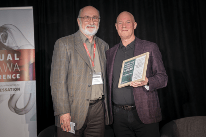 Robert Reid Research and Innovation Award winner, Dr. Bill Evans
