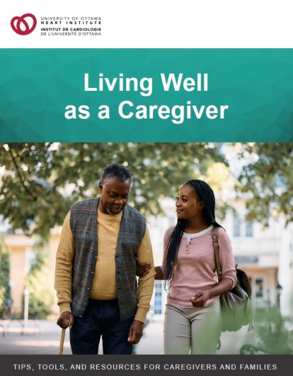 Living Well as a Caregiver - cover page