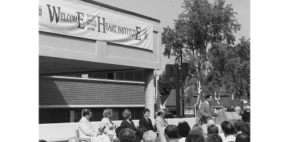 Opening Day for the Phase 2 of the Heart Institute, September 11, 1983.