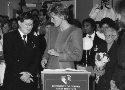 Princess Diana's Visit, 1991
