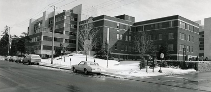 The Ottawa Heart Institute in the early 1980s