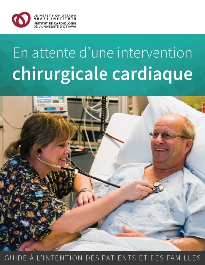 En attente d’une intervention chirurgicale cardiaque