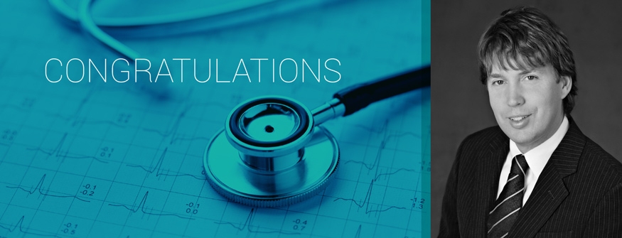 Congratulations Dr. Marc Ruel