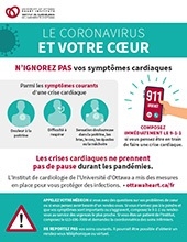 Le coronavirus et votre coeur : n'ignorez pas vos symptômes