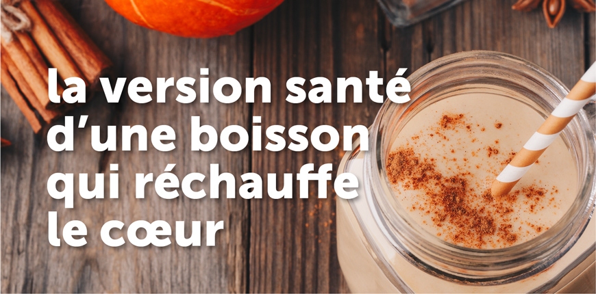 La version santé d'une boisson qui réchauffe le cœur