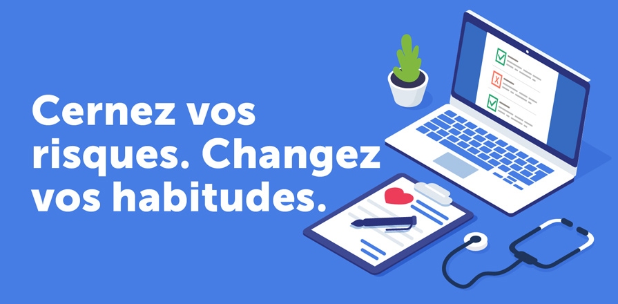Calculateurs cardiovasculaires en ligne : Cernez vos risques. Changez vos habitudes.