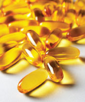 Pills containing fish oil